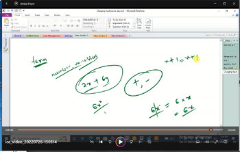 Preview of Prealgebra Video, Expression and Equations Tutorial, Problem Solving Lesson