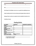Rubric: Preamble (Student & Grade Sheet)