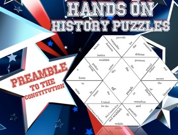 Preview of Preamble to the Constitution Puzzle