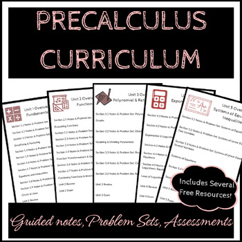 Preview of Precalculus Curriculum