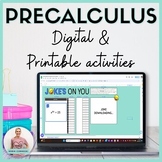 Precalculus Digital and Printable Activities Bundle