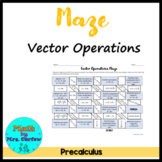 Precalculus - Maze in Google Slides - Vector Operations