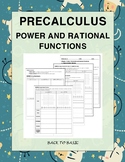 Precalculus: Power and Radical Functions