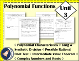 Precalculus Unit 3 - Polynomials