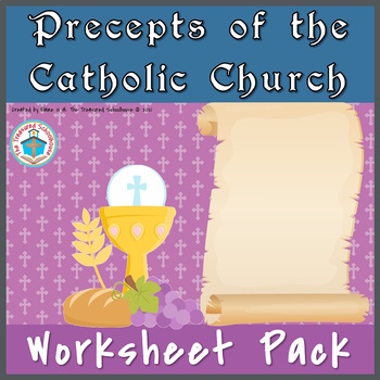 Preview of Precepts of the Catholic Church Pack