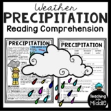 Precipitation Informational Text Reading Comprehension Sci