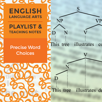 Preview of Precise Word Choices - Playlist and Teaching Notes