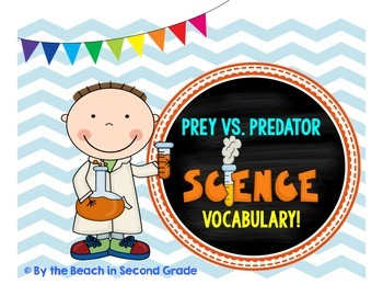 Preview of Predators and Prey JUST Vocabulary