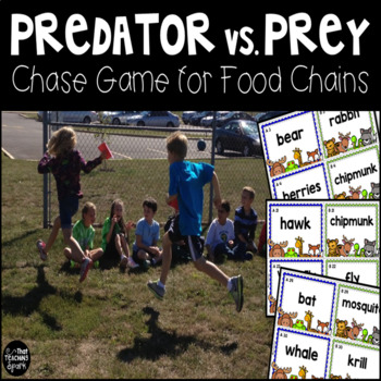 Predator vs. Prey Food Chain Chase Game by That Teaching Spark | TpT