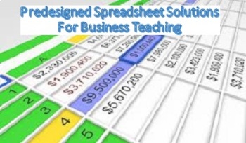 Preview of Predesigned Spreadsheet Solutions for Consumers and Business
