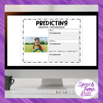 Preview of Predicting Graphic Organizers (Google Slides)