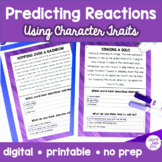 Predicting Reactions Using Character Traits for Speech Therapy