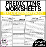 Predicting Worksheets - 12 Reading Passages
