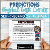 Predictions Digital Task Cards | Making Predictions Activi