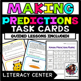 Making Predictions Task Cards and Literacy Center