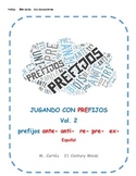 Prefijos Vol 2: anti- ante- pre- re- ex- juego - Prefixes 