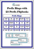 Prefix Bingo with 25 Prefix Flipbooks