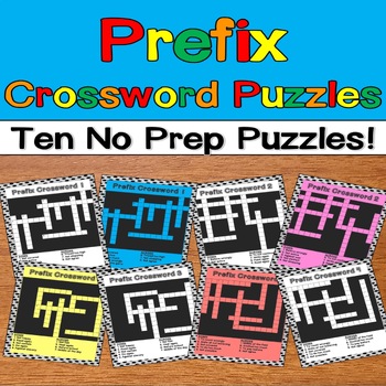 Prefix Crossword Puzzles by Hurting for Learning Matthew Hurt TpT