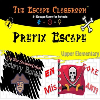 Preview of Prefix Escape Room (4th - 5th Grade) | The Escape Classroom