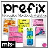 Prefix Interactive Notebook Activities: Mis- | 5  Engaging