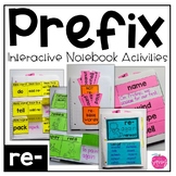 Prefix Re- | 5 Interactive Notebook Activities | Vocabular