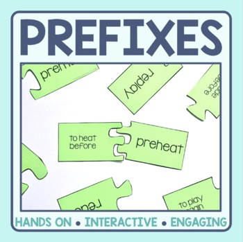 Preview of Prefixes Practice - Matching Puzzles
