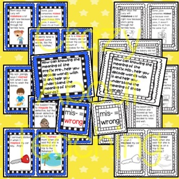 Prefix Mis- Worksheets & More by Crazy About Teaching | TpT