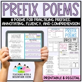 Prefix Poems for Fluency and Reading Skills