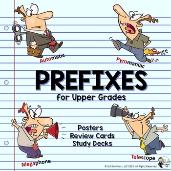 Preview of Prefix Practice for Upper Grades