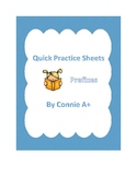 Prefix Quick Sheets