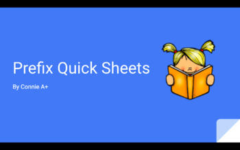Preview of Prefix Quick Slides