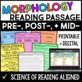 Prefix Reading Passage - Set 3: PRE-, POST-, and MID- with