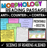 Prefix Reading Passage - Set 6: ANTI-, COUNTER-, and CONTR