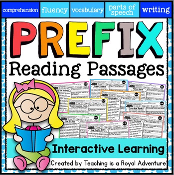 Preview of Prefix Reading Passages