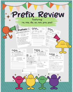 Preview of Prefix Rewiew Worksheets