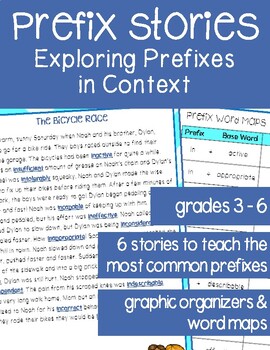 Preview of Prefix Stories Pack: Exploring Prefixes in Context