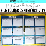 Prefix Suffix File Folder Center