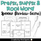 Prefix, Suffix, Root Word Review Game (Spoons)