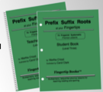 Preview of f. Prefix Suffix Roots at your Fingertips