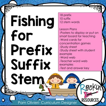 Preview of Prefix, Suffix, Stem Unit