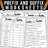 Prefix & Suffix Worksheets & Activities | Root Words