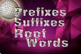 Prefix Suffix and Root Word PowerPoint Practice Prefixes, 