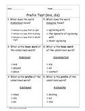 Prefix Test-DISTANT LEARNING