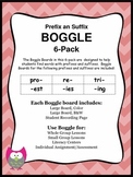 Prefix and Suffix BOGGLE 6-Pack