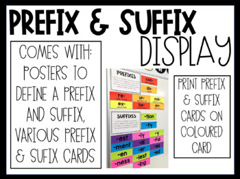 Preview of Prefix and Suffix Display