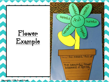 Prefix and Suffix Flower Power Craftivity by Miss Susan Schmid | TpT
