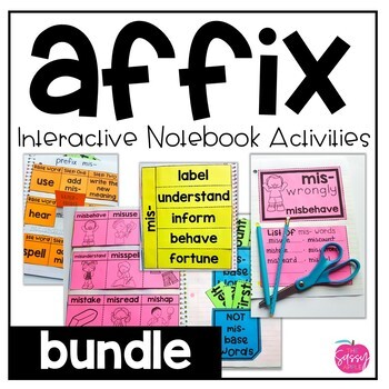 Preview of Prefixes and Suffixes Interactive Notebook Activities