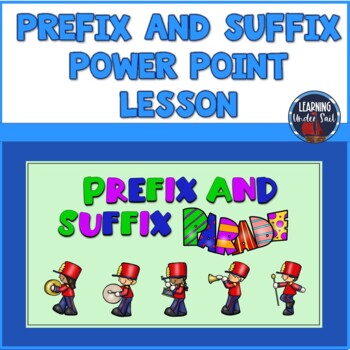 Preview of Prefix and Suffix Lesson