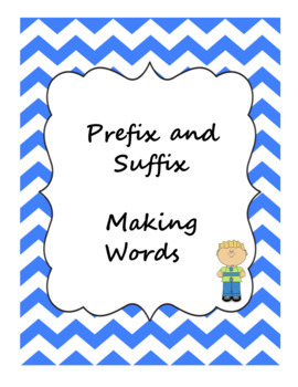 Preview of Prefix and Suffix Making Words Bundle