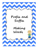 Prefix and Suffix Making Words Bundle